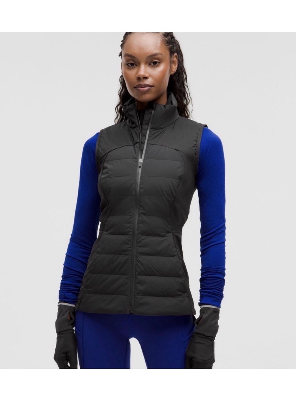 lululemon athletica Black down for it all Quilted Insulated Vest - Women's